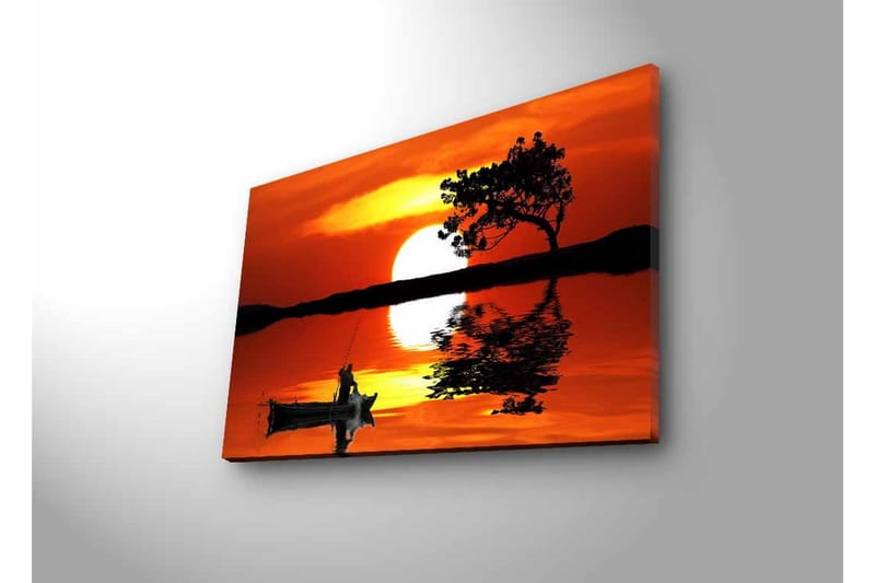 Vægdekoration LED-belysning Canvas Maleri - Boligtilbehør - Billeder & kunst - Billeder på lærred