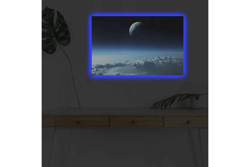 Vægdekoration LED-belysning Canvas Maleri - Boligtilbehør - Billeder & kunst - Billeder på lærred