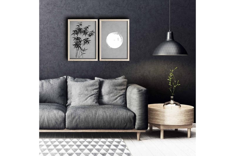 Vægdekoration MDF Maleri 2 Dele, undefined