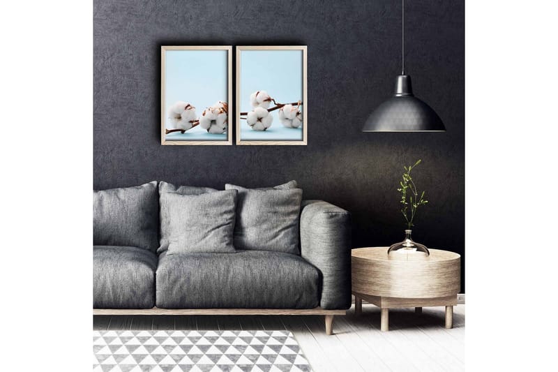 Vægdekoration MDF Maleri 2 Dele, undefined