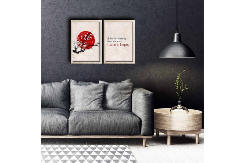 Vægdekoration MDF Maleri 2 Dele, undefined