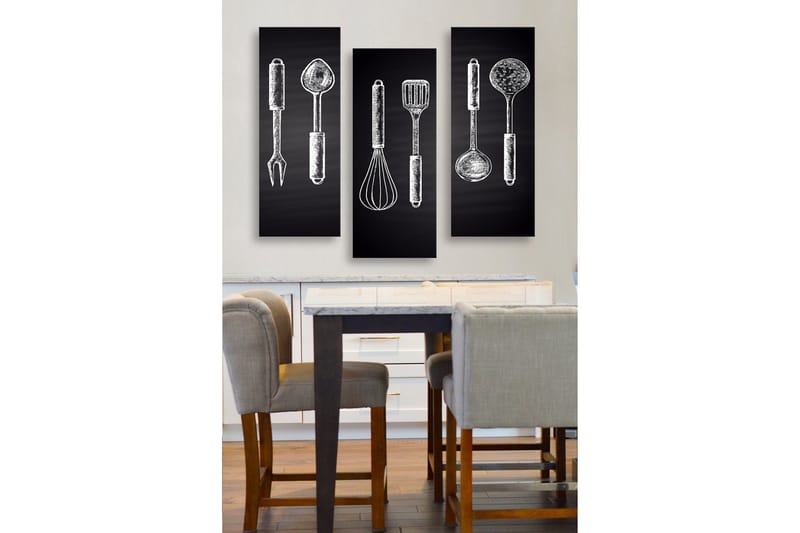 Vægdekoration MDF Maleri, undefined