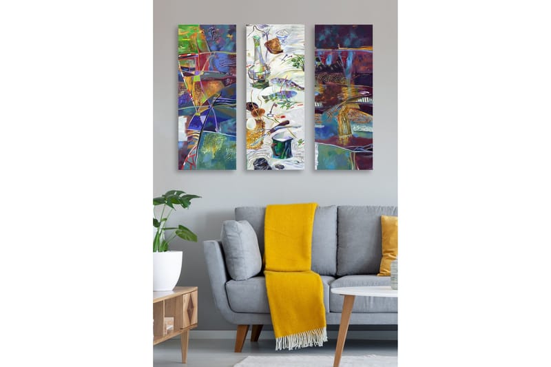 Vægdekoration MDF Maleri, undefined