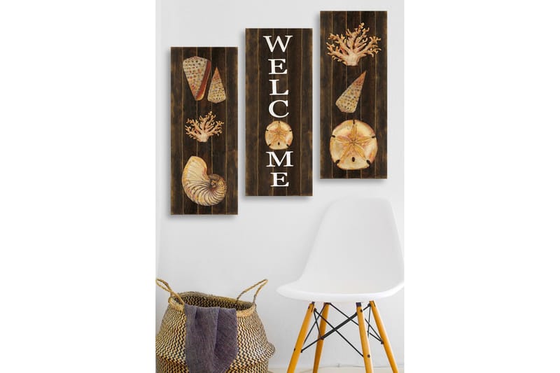 Vægdekoration MDF Maleri, undefined