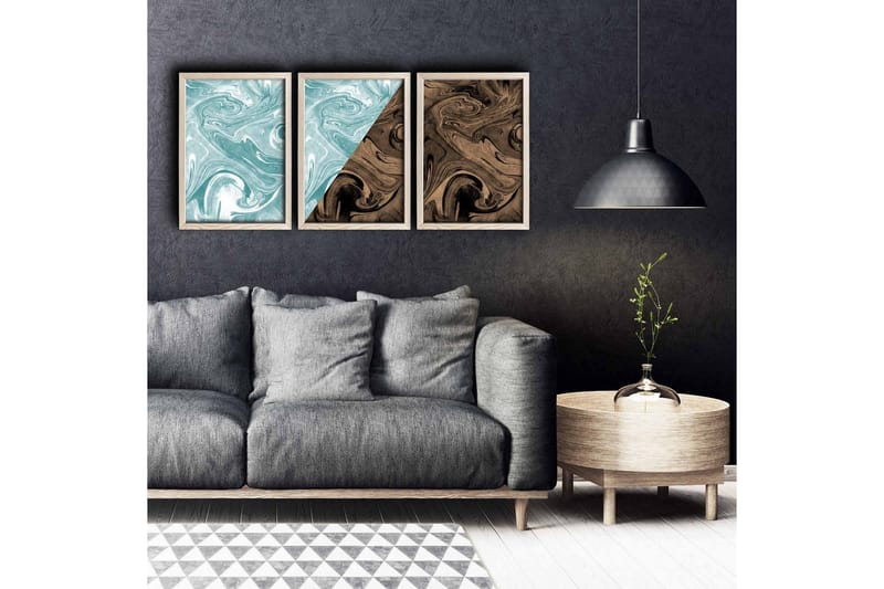 Vægdekoration MDF Maleri, undefined