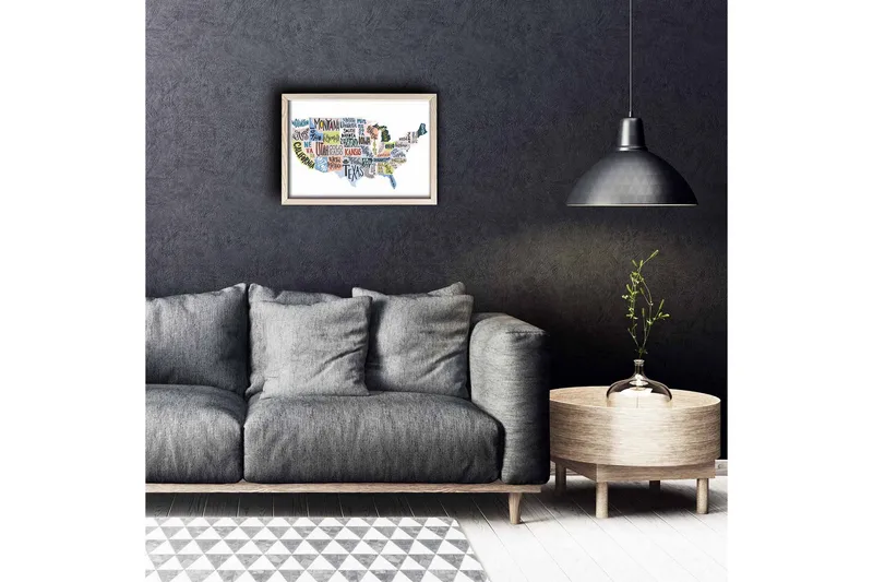 Vægdekoration MDF Maleri, undefined