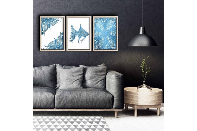 Vægdekoration MDF Maleri, undefined