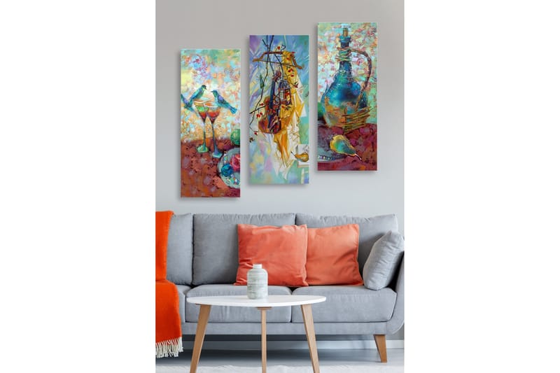 Vægdekoration MDF Maleri, undefined