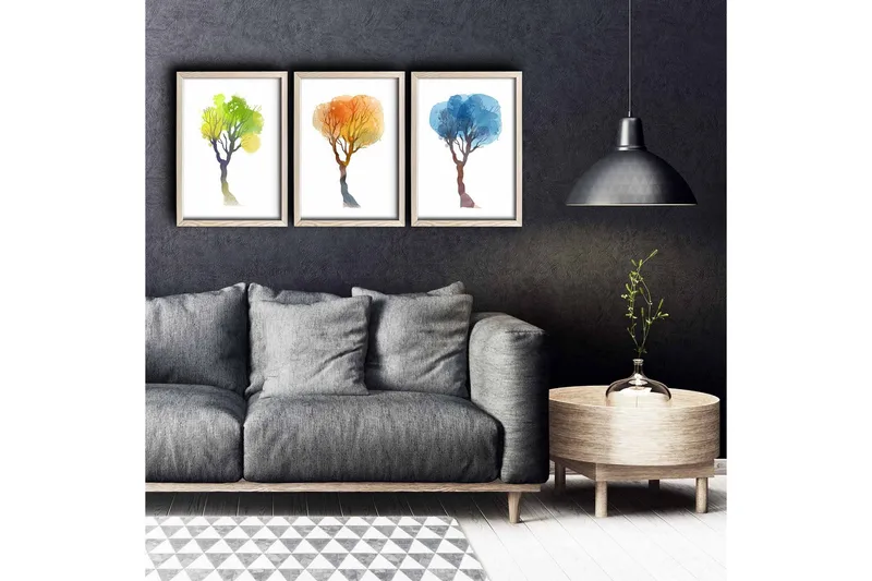 Vægdekoration MDF Maleri, undefined