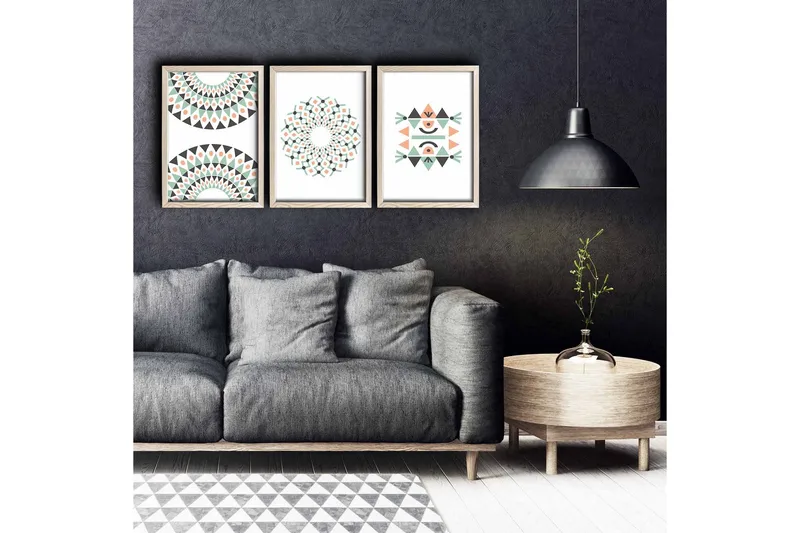 Vægdekoration MDF Maleri, undefined