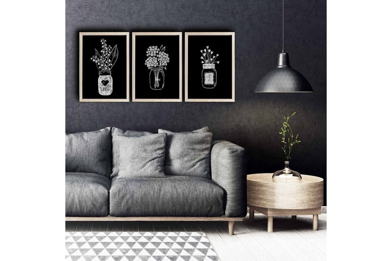 Vægdekoration MDF Maleri, undefined