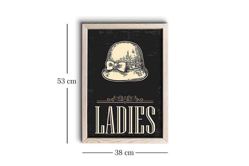 Vægdekoration MDF Maleri - Boligtilbehør - Billeder & kunst - Billeder på lærred