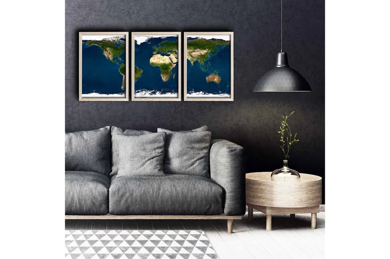 Vægdekoration MDF Maleri, undefined