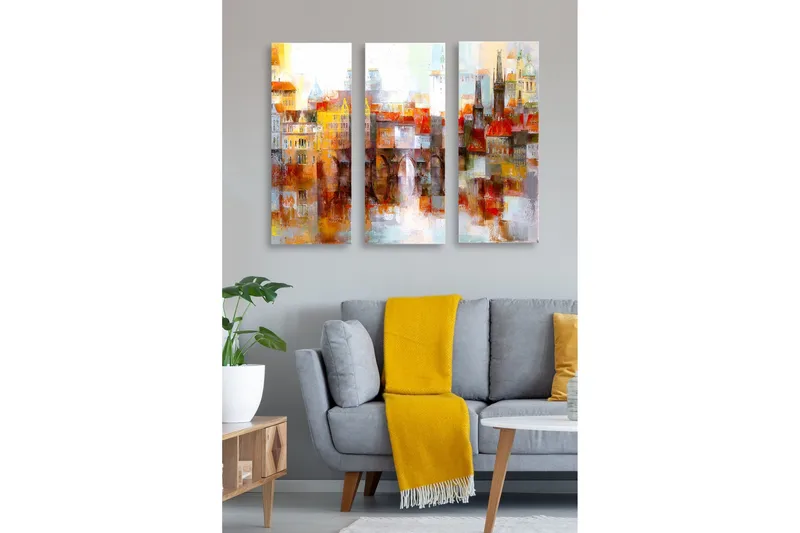 Vægdekoration MDF Maleri, undefined