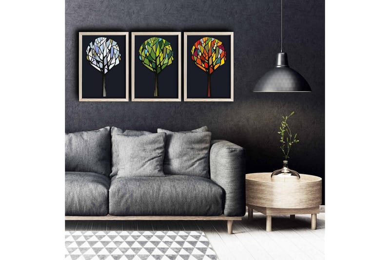 Vægdekoration MDF Maleri, undefined