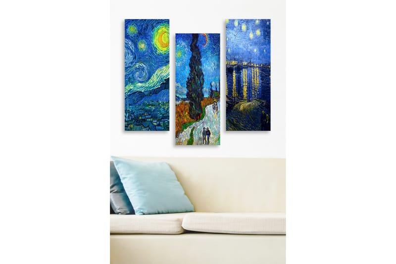 Vægdekoration MDF Maleri, undefined