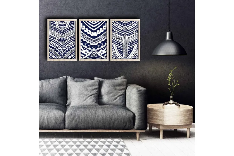 Vægdekoration MDF Maleri, undefined