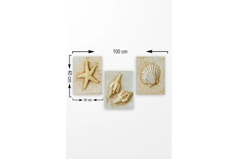 Vægdekoration MDF Maleri - Boligtilbehør - Billeder & kunst - Billeder på lærred