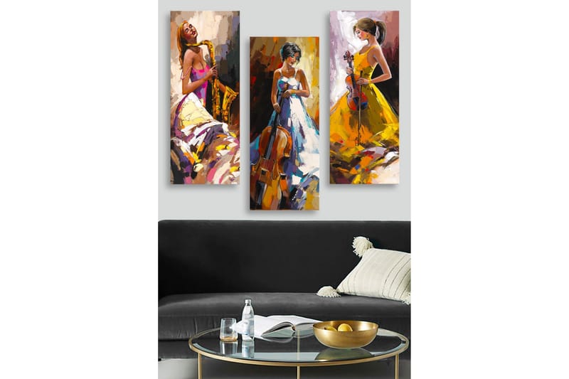 Vægdekoration MDF Maleri, undefined