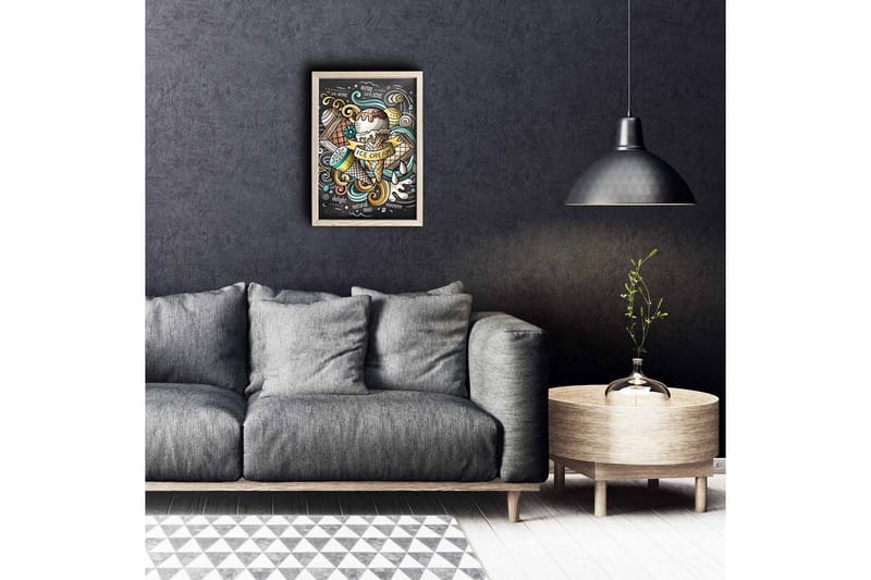 Vægdekoration MDF Maleri, undefined