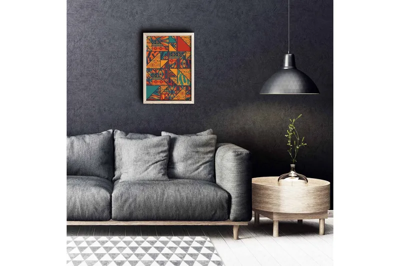 Vægdekoration MDF Maleri, undefined