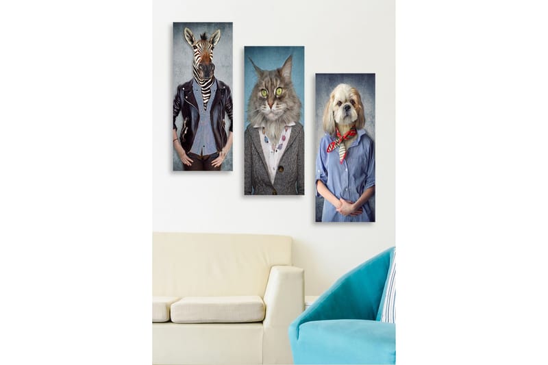 Vægdekoration MDF Maleri, undefined