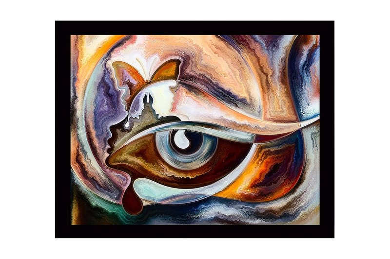 Vægdekoration MDF Maleri, undefined