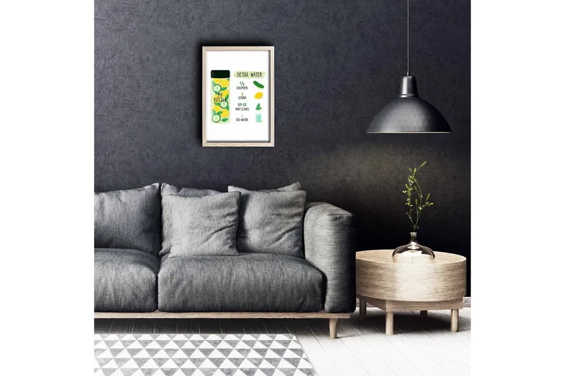 Vægdekoration MDF Maleri, undefined