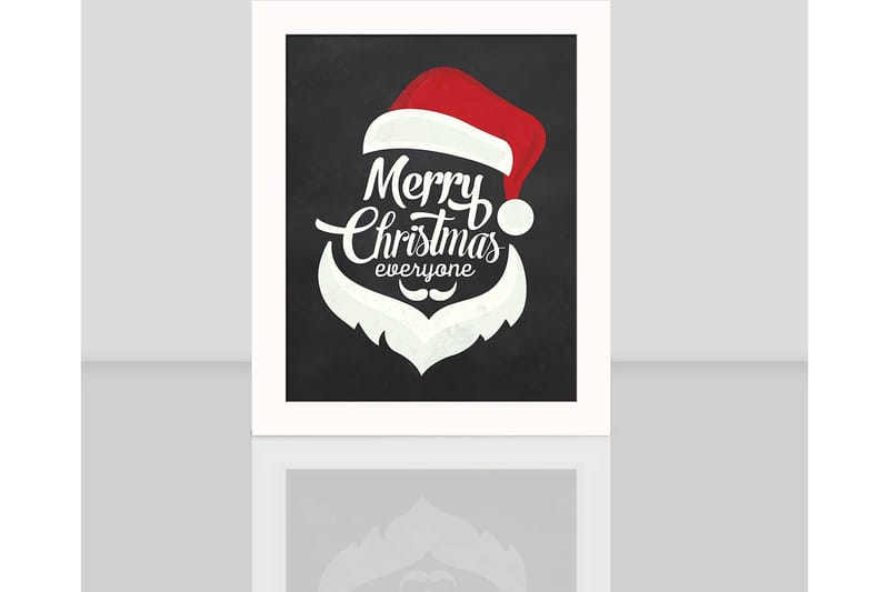 Decorative Framed MDF Painting 23,5x28,5 - Boligtilbehør - Billeder & kunst