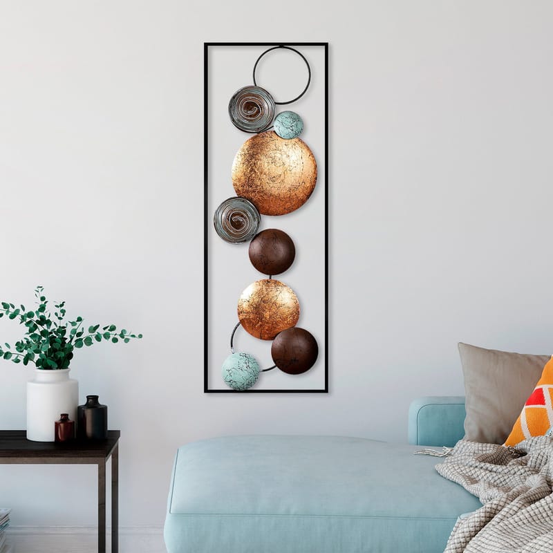 Decorative Metal Wall Accessory Wallxpert - Boligtilbehør - Billeder & kunst