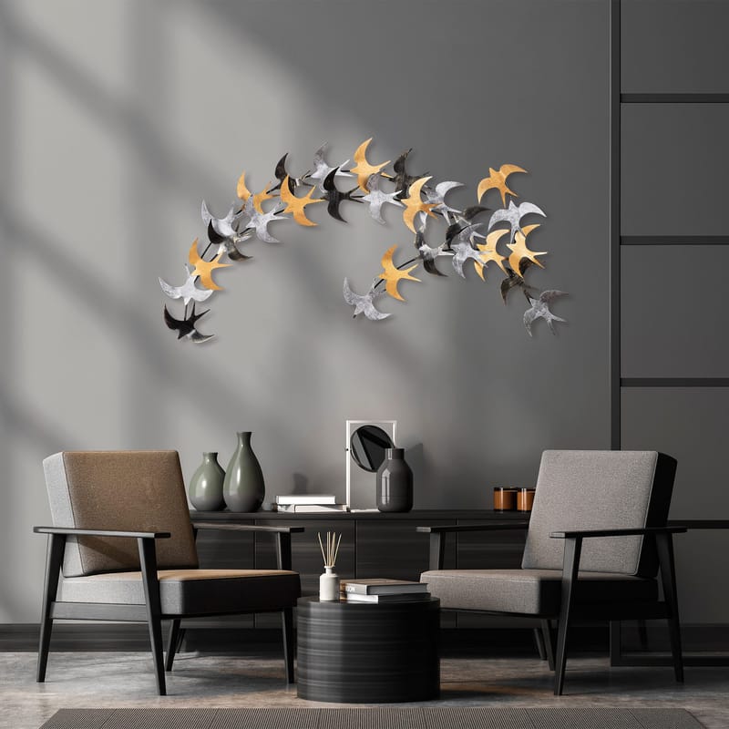 Decorative Metal Wall Accessory Wallxpert - Boligtilbehør - Billeder & kunst