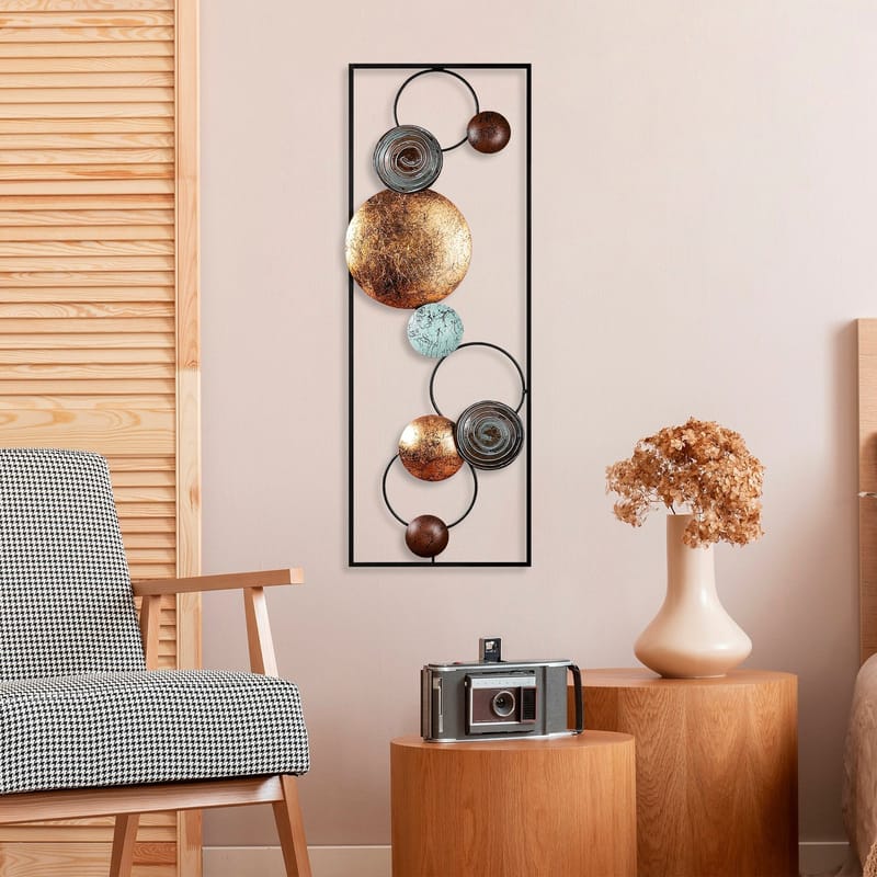 Decorative Metal Wall Accessory Wallxpert - Boligtilbehør - Billeder & kunst