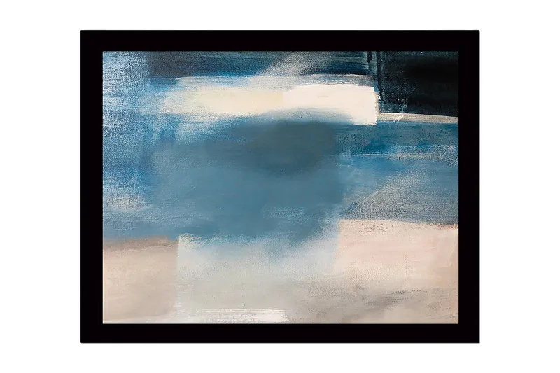 Dekorativ Indrammet MDF-maleri 41x56 cm, Flerfarvet