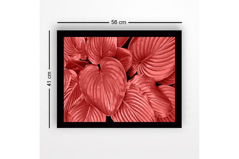 Dekorativ Indrammet MDF-maleri 41x56 cm - Flerfarvet - Boligtilbehør - Billeder & kunst