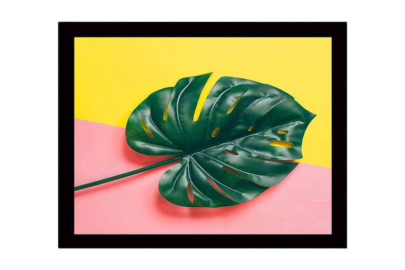 Dekorativ Indrammet MDF-maleri 41x56 cm - Flerfarvet - Boligtilbehør - Billeder & kunst