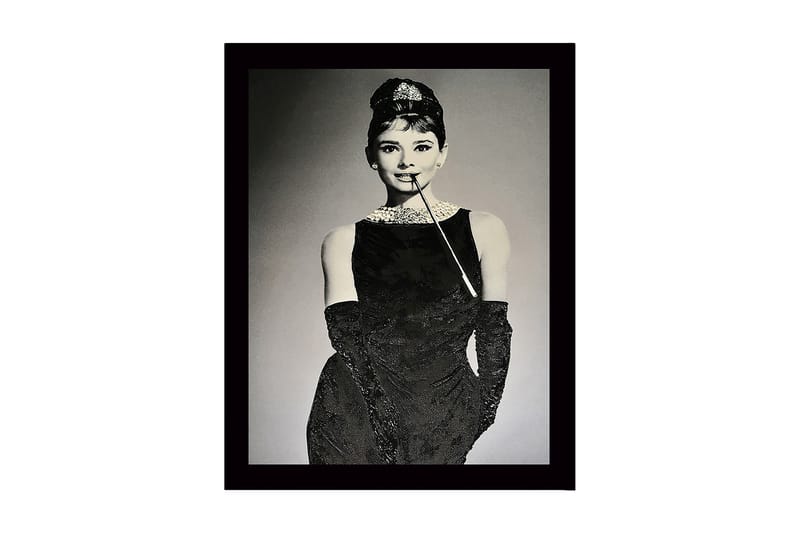 Dekorativ Indrammet MDF-maleri 41x56 cm, Flerfarvet