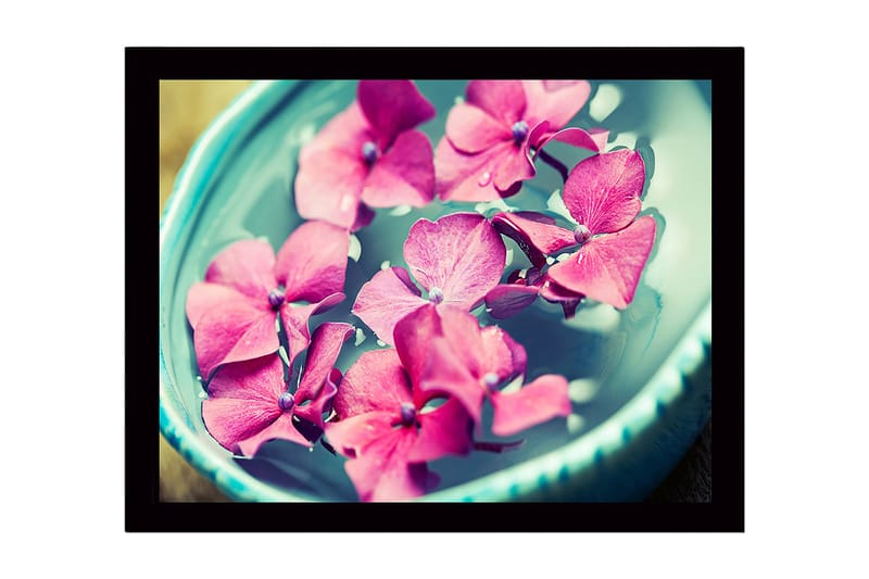 Dekorativ Indrammet MDF-maleri 41x56 cm, Flerfarvet