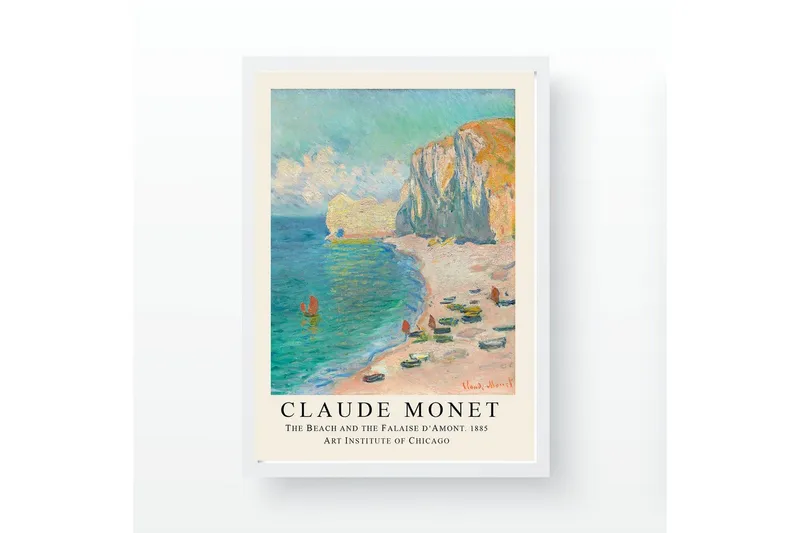 Dekorativt Indrammet Maleri Estevan Frameo Multifarvet (55 x 75 cm), Multifarvet