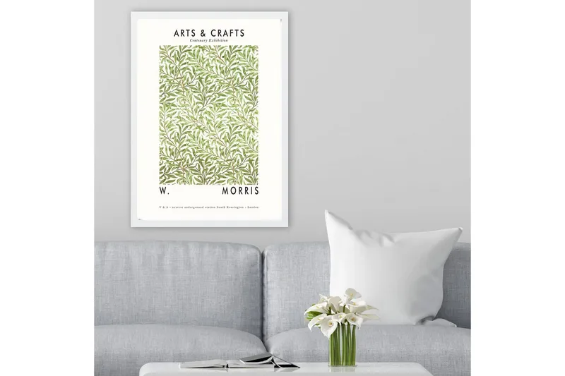 Dekorativt Indrammet Maleri Galorhaven Ticoman Multifarvet (35 x 45 cm) - Multifarvet - Boligtilbehør - Billeder & kunst - Mal selv