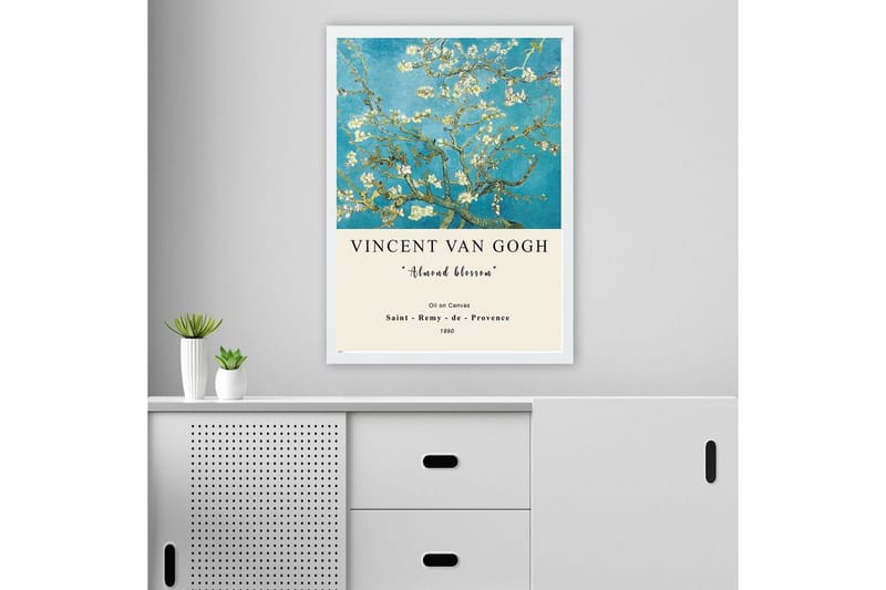 Dekorativt Indrammet Maleri Masafumi Frameo Multifarvet (55 x 75 cm) - Multifarvet - Boligtilbehør - Billeder & kunst - Mal selv