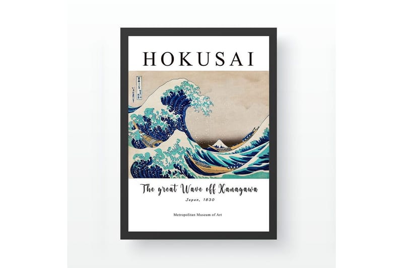 Dekorativt Indrammet Maleri Masafumi Ticoman Multifarvet (35 x 45 cm), Multifarvet