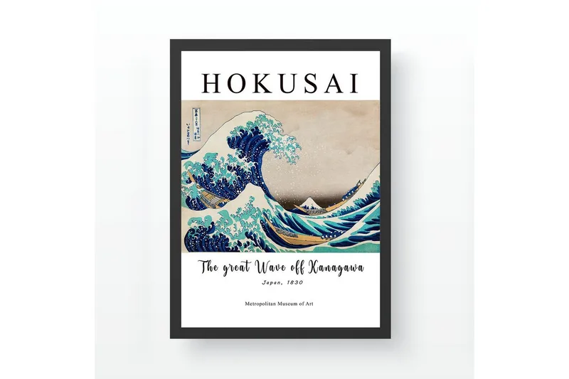 Dekorativt Indrammet Maleri Masafumi Ticoman Multifarvet (35 x 45 cm), Multifarvet