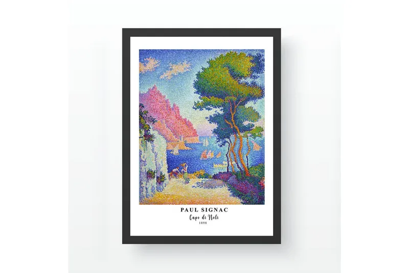 Dekorativt Indrammet Maleri Noriorstead Ticoman Multifarvet (35 x 45 cm), Multifarvet