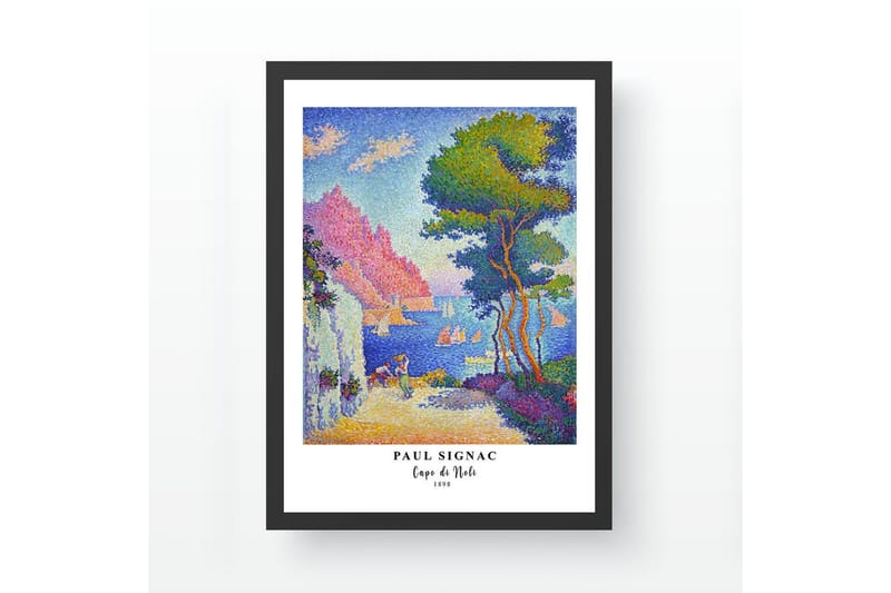 Dekorativt Indrammet Maleri Noriorstead Ticoman Multifarvet (35 x 45 cm) - Multifarvet - Boligtilbehør - Billeder & kunst - Mal selv