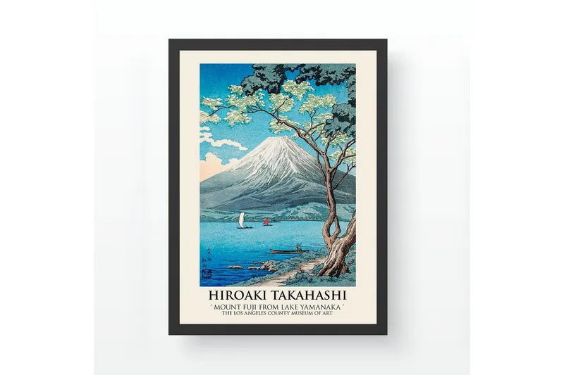 Dekorativt Indrammet Maleri Ticoman Multifarvet, 35 x 45 cm