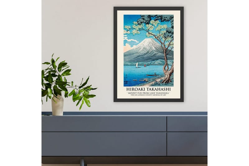 Dekorativt Indrammet Maleri Ticoman Multifarvet - 55 x 75 cm - Boligtilbehør - Billeder & kunst - Mal selv
