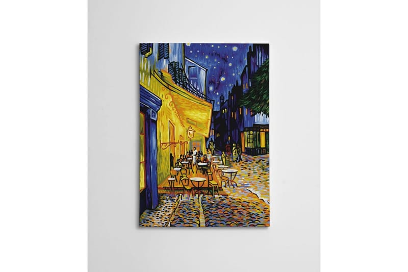 Dekorativt Lærredsmaleri Marro Multifarvet - 50 x 70 cm - Boligtilbehør - Billeder & kunst - Billeder på lærred