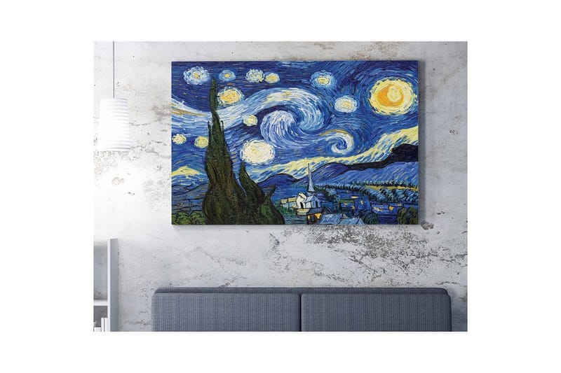 Dekorativt Lærredsmaleri Marro Multifarvet - 50 x 70 cm - Boligtilbehør - Billeder & kunst - Billeder på lærred