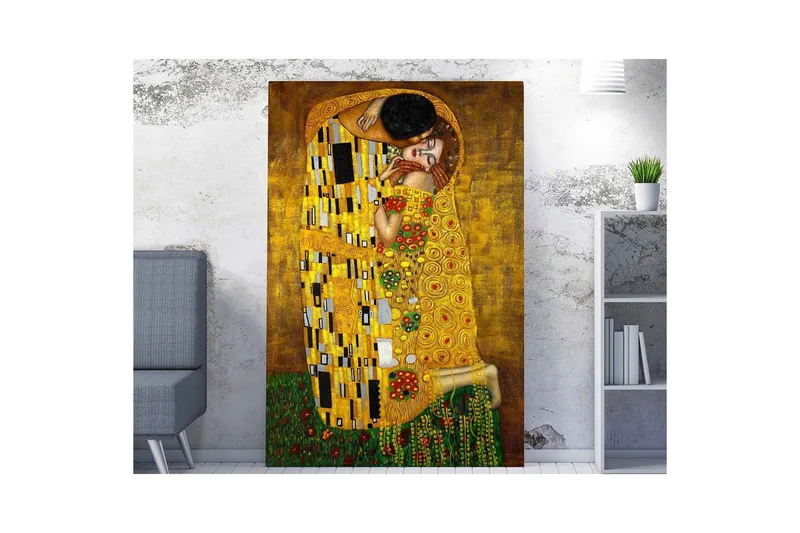 Dekorativt Lærredsmaleri Marro Multifarvet - 50 x 70 cm - Boligtilbehør - Billeder & kunst - Billeder på lærred