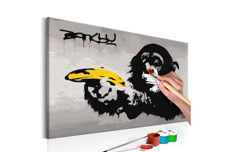 Gør-det-selv-maleri Abe 60x40 cm - Artgeist sp. z o. o. - Boligtilbehør - Billeder & kunst - Mal selv